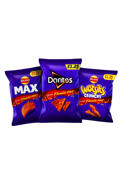 <b>NEW</b> Walkers Flamin' Hot