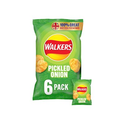 Walkers Pickled Onion Crisps